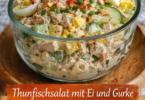 Thunfischsalat mit Ei & Gurke – cremig und herrlich leicht