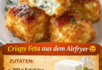 🧀✨ Crispy Feta aus dem Airfryer – außen goldbraun, innen cremig! 😍
