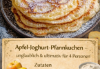 Apfel-Joghurt-Pfannkuchen – unglaublich & ultimativ für 4 Personen