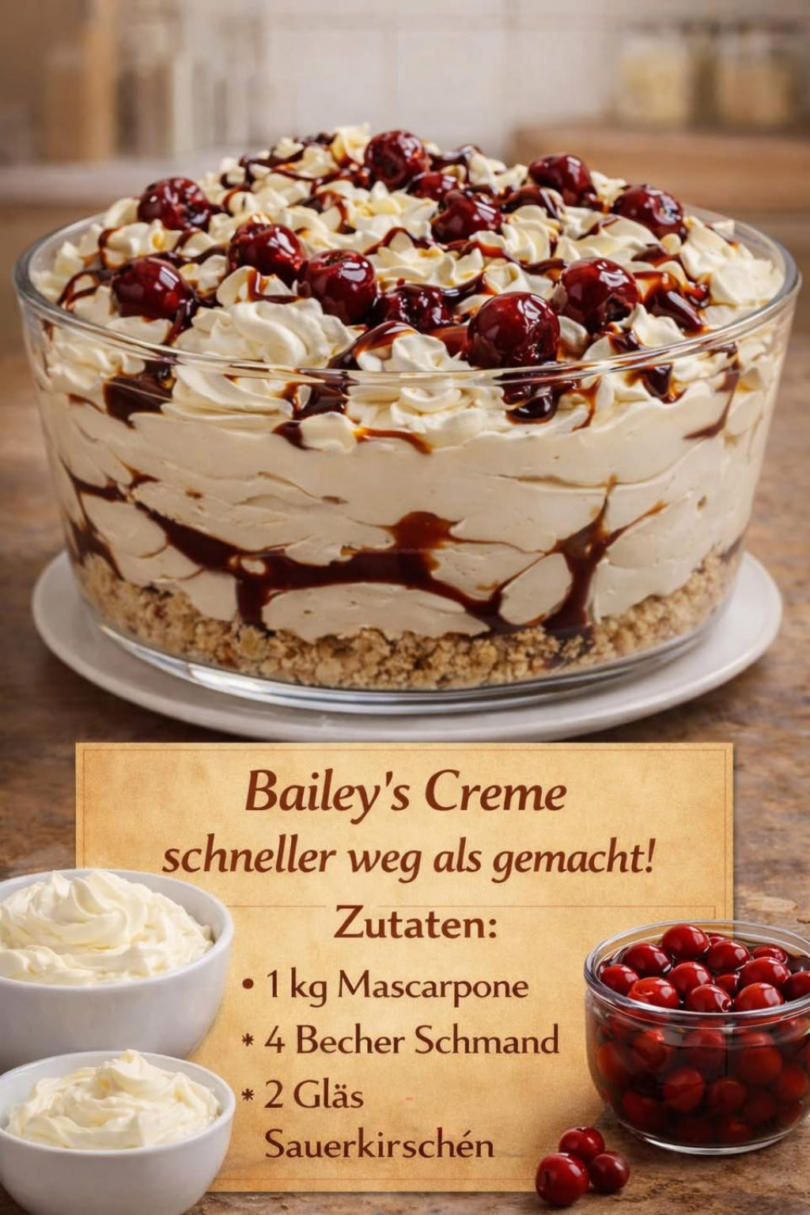 Bailey’s Creme – schneller weg als gemacht!