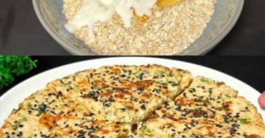 Besser als Pizza – Haferflocken-Käse-Pfannkuchen