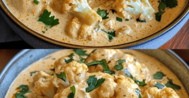 Cremiger Blumenkohl-Curry aus dem Backofen