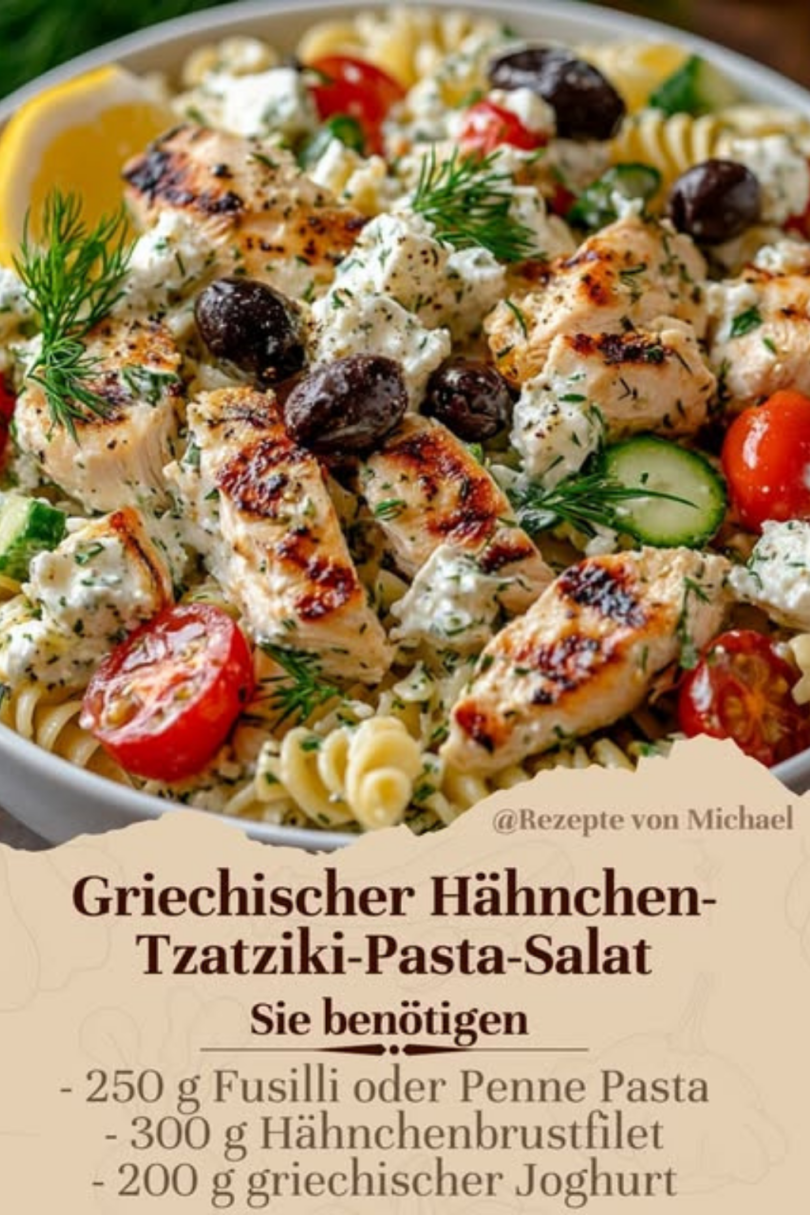 Das geht einfach immer – Griechischer Hähnchen-Tzatziki