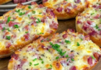 Flammkuchen-Brötchen – schnell & einfach
