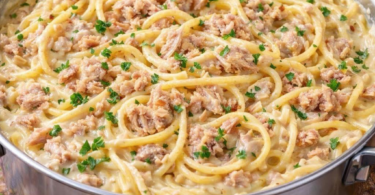 Das macht richtig satt – Thunfisch Knoblauch Spaghetti