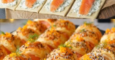 Keiner wartet bis alle am Tisch sind – Räucherlachsröllchen