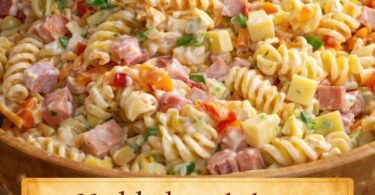 Boah ist der lecker – Nudelsalat mit Geheimsoße!