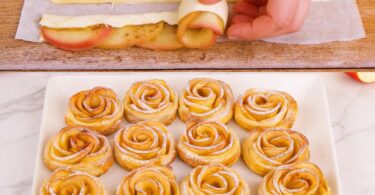 In 5 Minuten gemacht – Apfelrosen wie aus der Konditorei