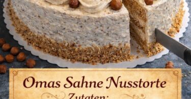 Omas Nuss-Sahnetorte – Suchtfaktor garantiert!