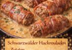 Schwarzwälder Hackrouladen – in maximal 30 Minuten gekocht!
