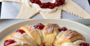 Kirsch-Frischkäse-Kranz – Der Star jeder Kaffeerunde