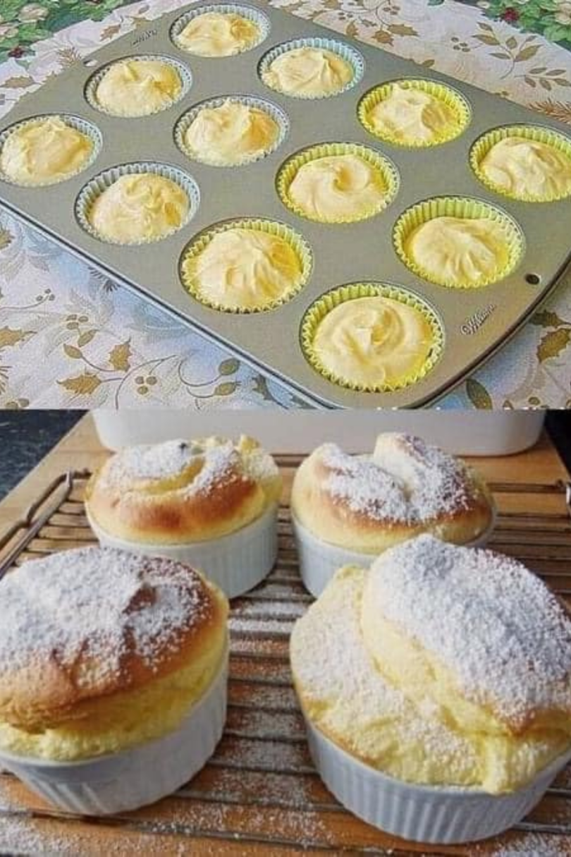🧁 Quark-Vanillepudding Muffins – weich, cremig & super einfach!