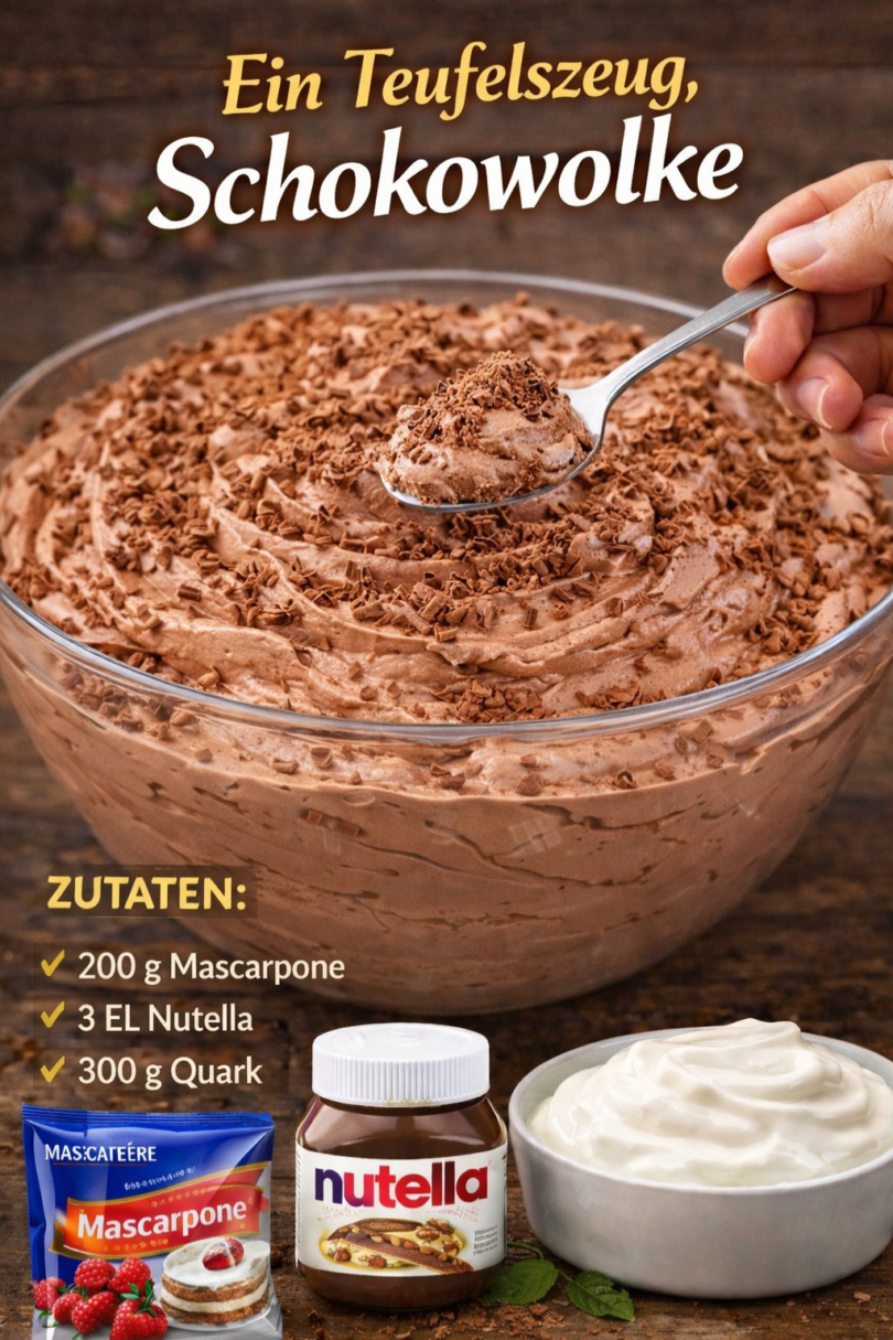 🍫 Schokowolke – 1 kg himmlische Schokocreme, die im Mund zerschmilzt!