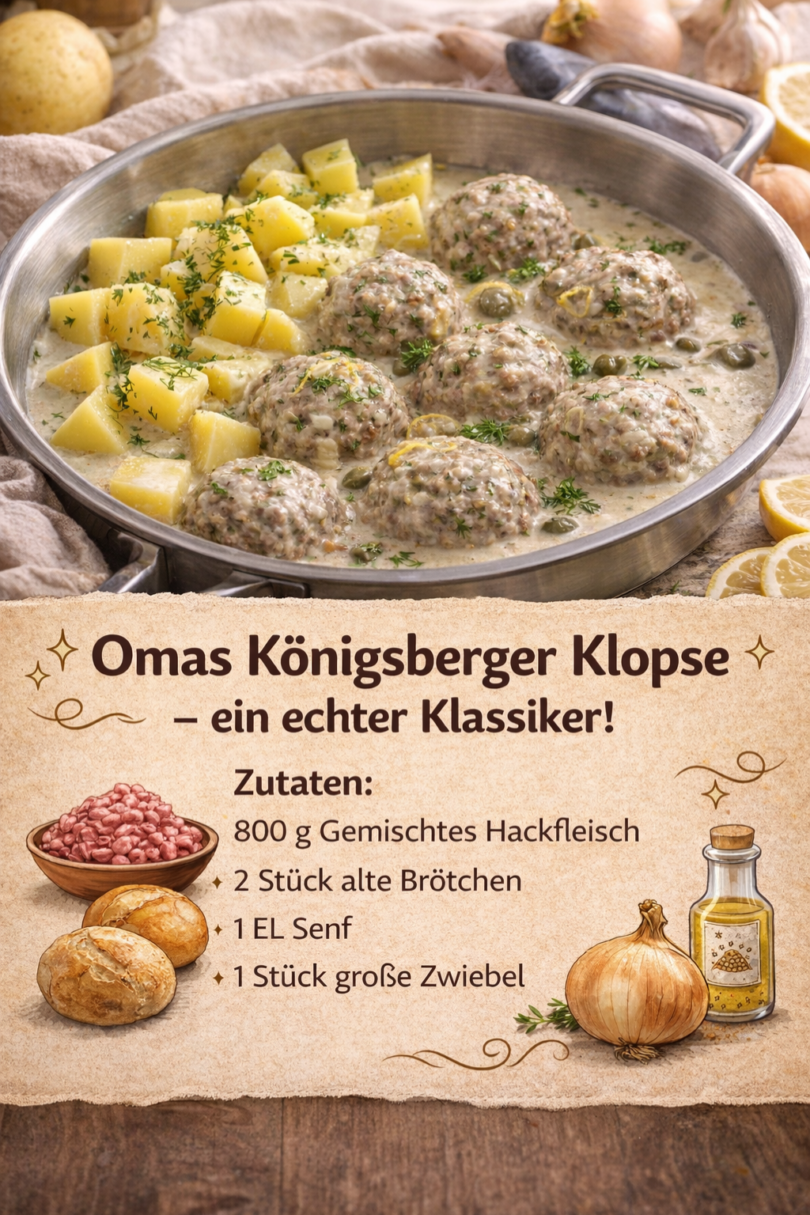 Omas Königsberger Klopse – ein echter Klassiker!