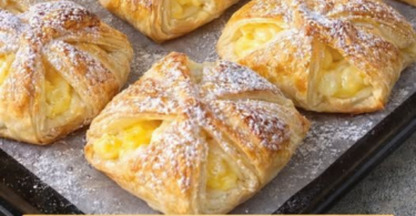 Vanille-Pudding-Taschen – zart gefüllt & einfach zum Wegnaschen