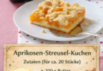 Aprikosen-Streusel-Kuchen