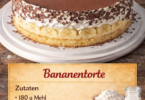 Bananentorte – unglaublich cremig und einfach himmlisch 🍌🍰