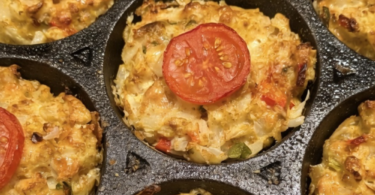 Blumenkohl-Muffins – Low Carb, würzig & perfekt als Snack oder Meal Prep 😍