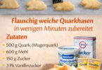 Flauschig weiche Quarkhasen – in wenigen Minuten zubereitet 🐰😍