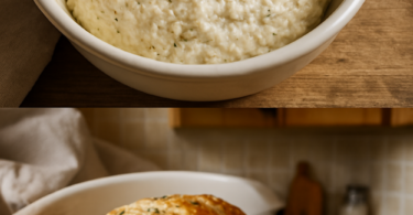 Unser altes Familienrezept – Knoblauchbrot ohne Kneten 🧄🍞