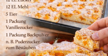 Mandarinen-Blechkuchen – in 5 Minuten bereit für den Ofen 🍊😍