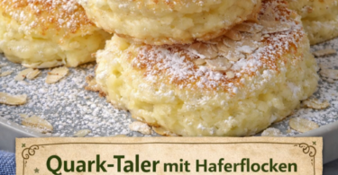 Quark-Taler mit Haferflocken – gesund, schnell & unglaublich lecker 😍