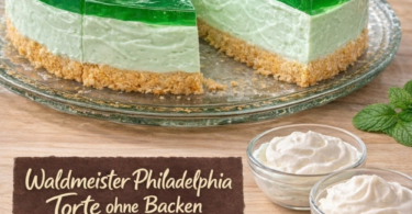 Waldmeister-Philadelphia-Torte ohne Backen – cremig, frisch & perfekt 💚🍰