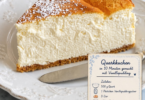 Quarkkuchen mit Vanillepudding – cremig, einfach & herrlich lecker 🍰✨
