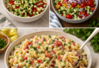 Schwedischer Nudelsalat – cremig, frisch & perfekt für den Sommer 💛🥗