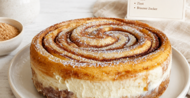 Zimtschnecken-Käsekuchen – cremig, zimtig & unwiderstehlich lecker 🍰✨