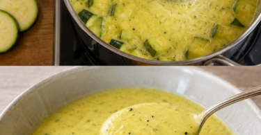 Cremige Zucchinisuppe – leicht, aromatisch und schnell gemacht