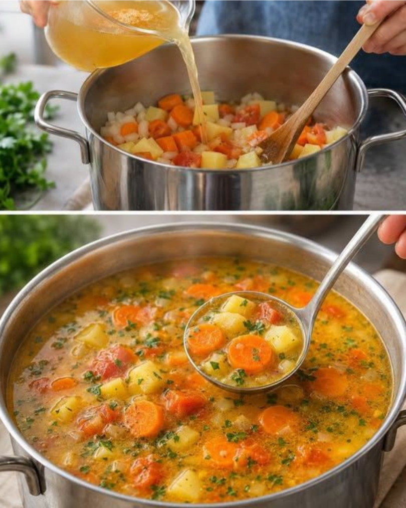 Geniale Wundersuppe mit Weißkohl und Gemüse – herzhaft, leicht und ideal zum Vorkochen