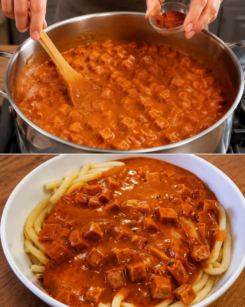 Jagdwurst-Makkaroni mit Tomatensoße – DDR-Klassiker wie früher
