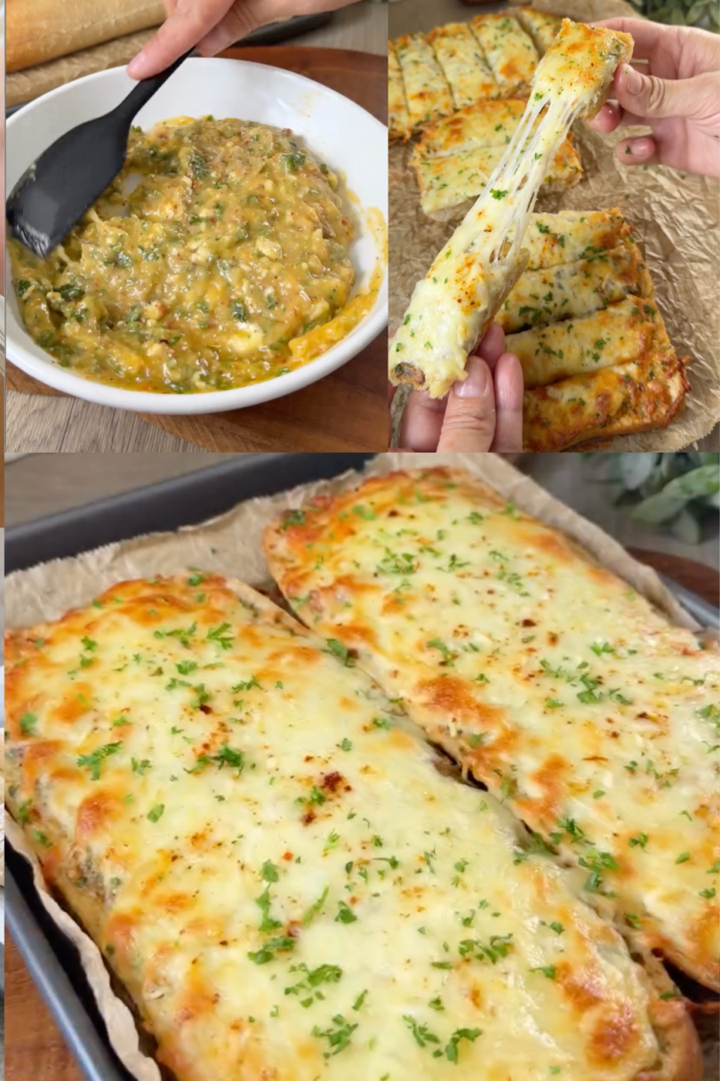 Käse-Knoblauchbrot – knusprig, würzig und herrlich käsig