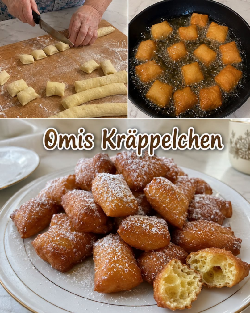 Omis Kräppelchen – locker, goldbraun und herrlich nostalgisch