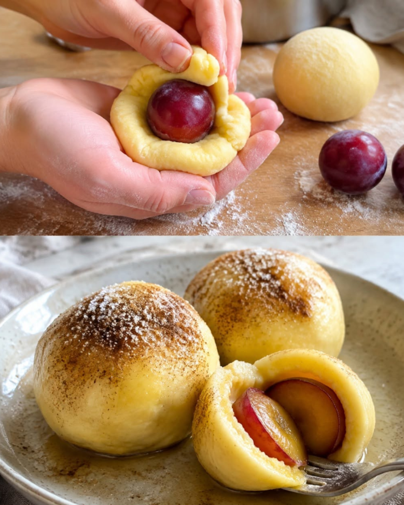 Pflaumenknödel wie bei Oma – weich, fruchtig und herrlich süß
