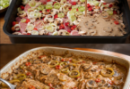 Schnitzelpfanne mit Champignons und Jägersoße – perfekt zum Vorbereiten