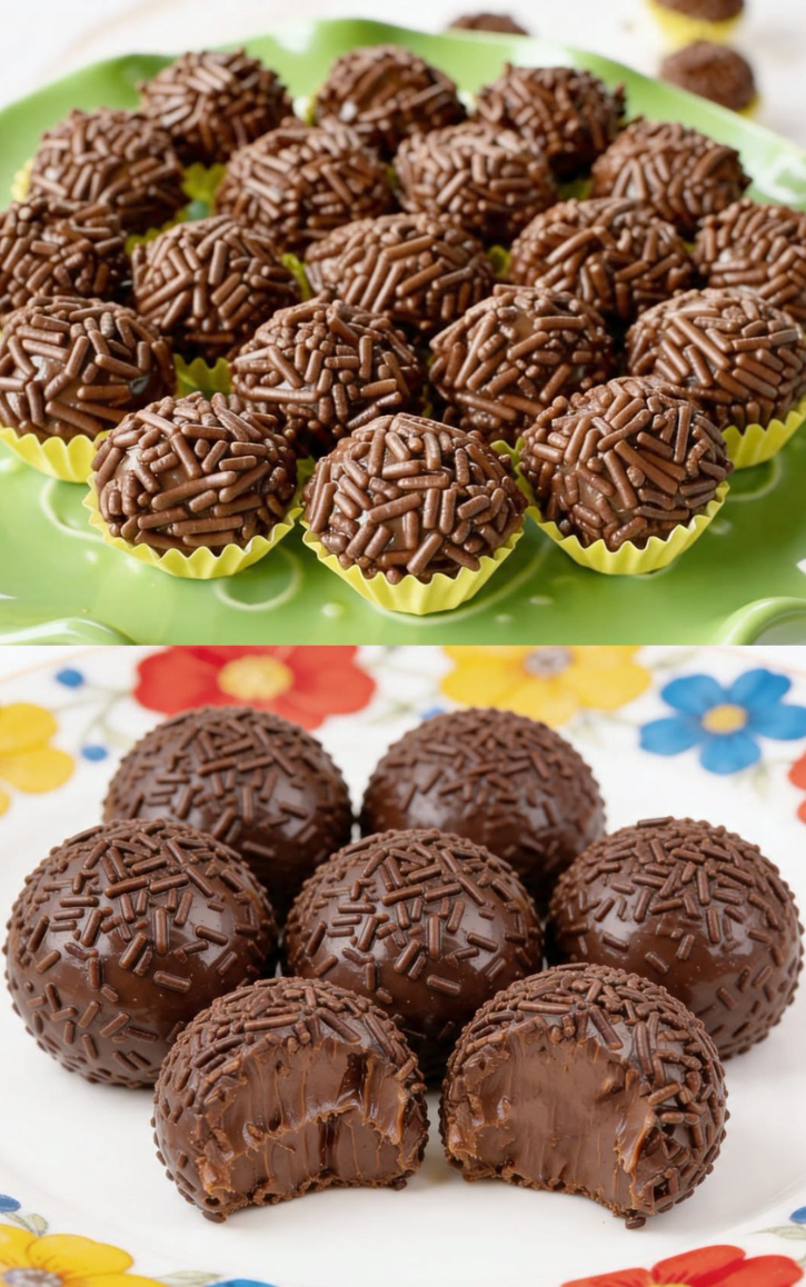 Schoko-Pralinen aus nur 4 Zutaten – cremig, einfach und unglaublich lecker