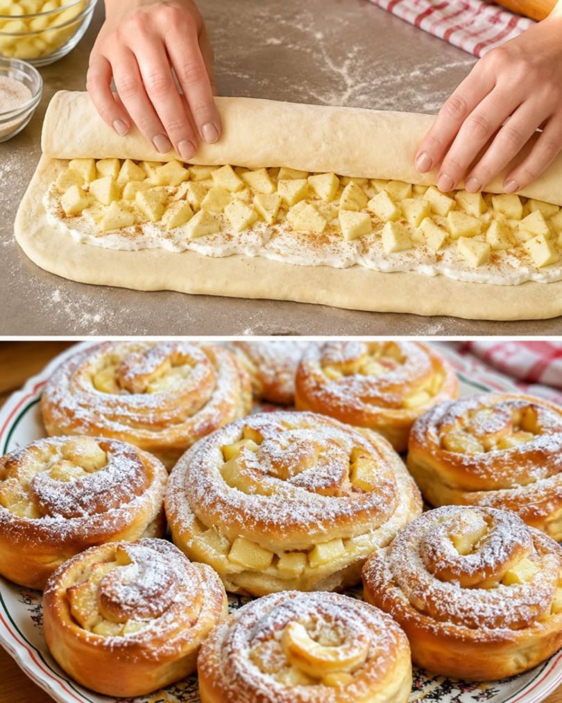 Superschnelle Apfelschnecken – saftig, zimtig und unwiderstehlich lecker