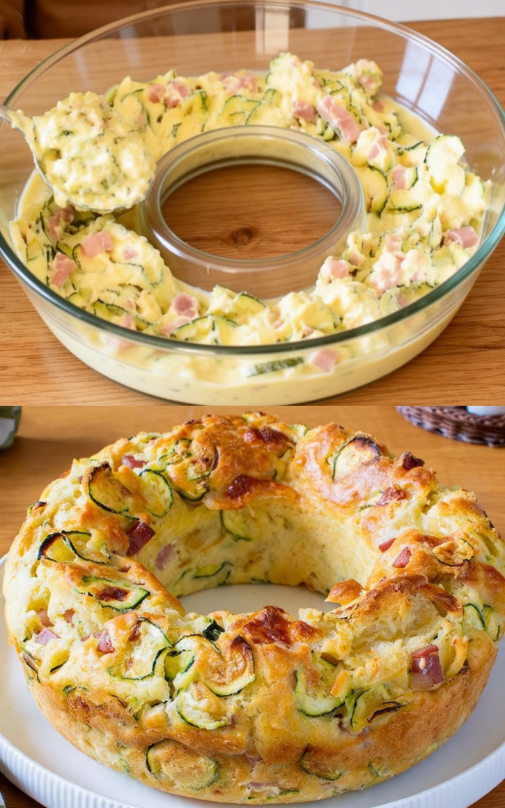Zucchini-Käse-Kranz – saftig, herzhaft und wunderbar einfach
