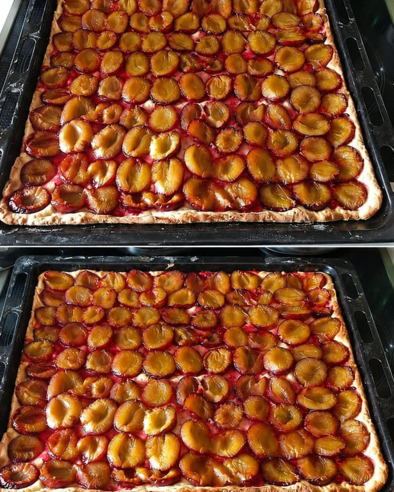 Zwetschgen-Streuselkuchen vom Blech – saftig, buttrig und herrlich knusprig
