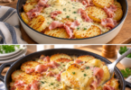 Kartoffel-Schinken-Gratin – einfaches Ofengericht mit Käse