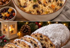 Butterstollen mit Rosinen und Mandeln – klassisches Rezept für die Weihnachtszeit