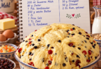 Klassischer Butterstollen – traditionelles Rezept mit Rosinen und Mandeln