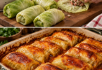 Omas Kohlrouladen aus dem Ofen – klassisch mit Hackfleisch und Tomatensoße